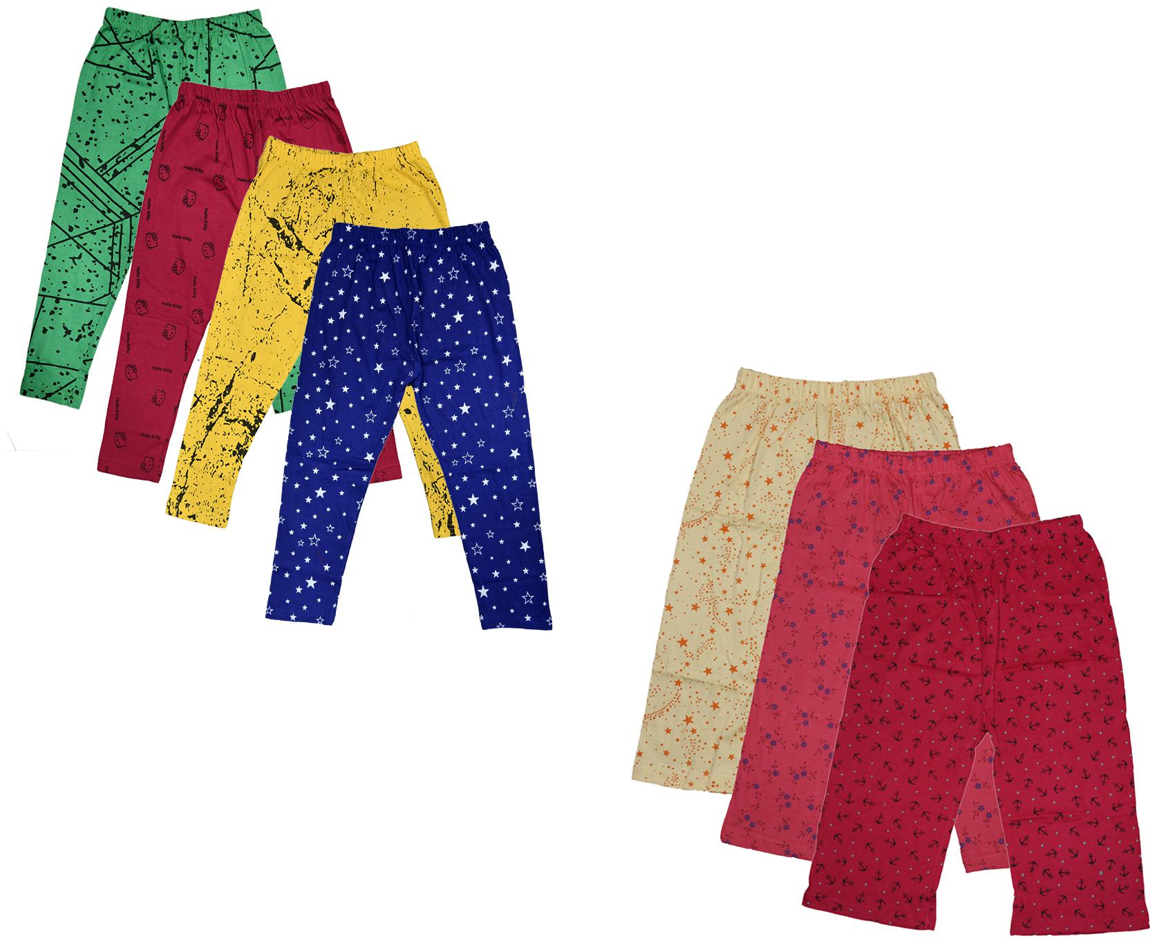 

Kavya Girl Cotton Printed Capri - Multi