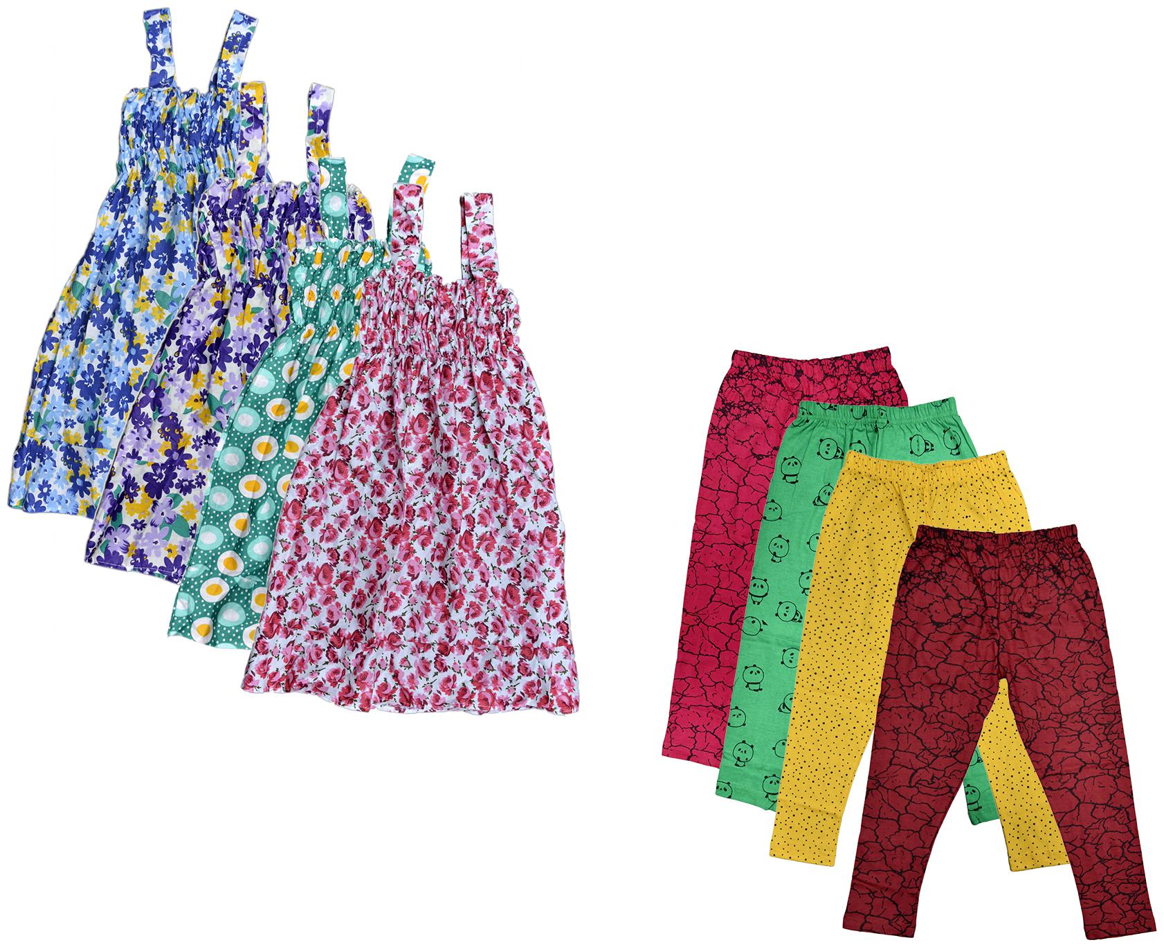 

Kavya Girl Cotton Top Bottom Set - Multi