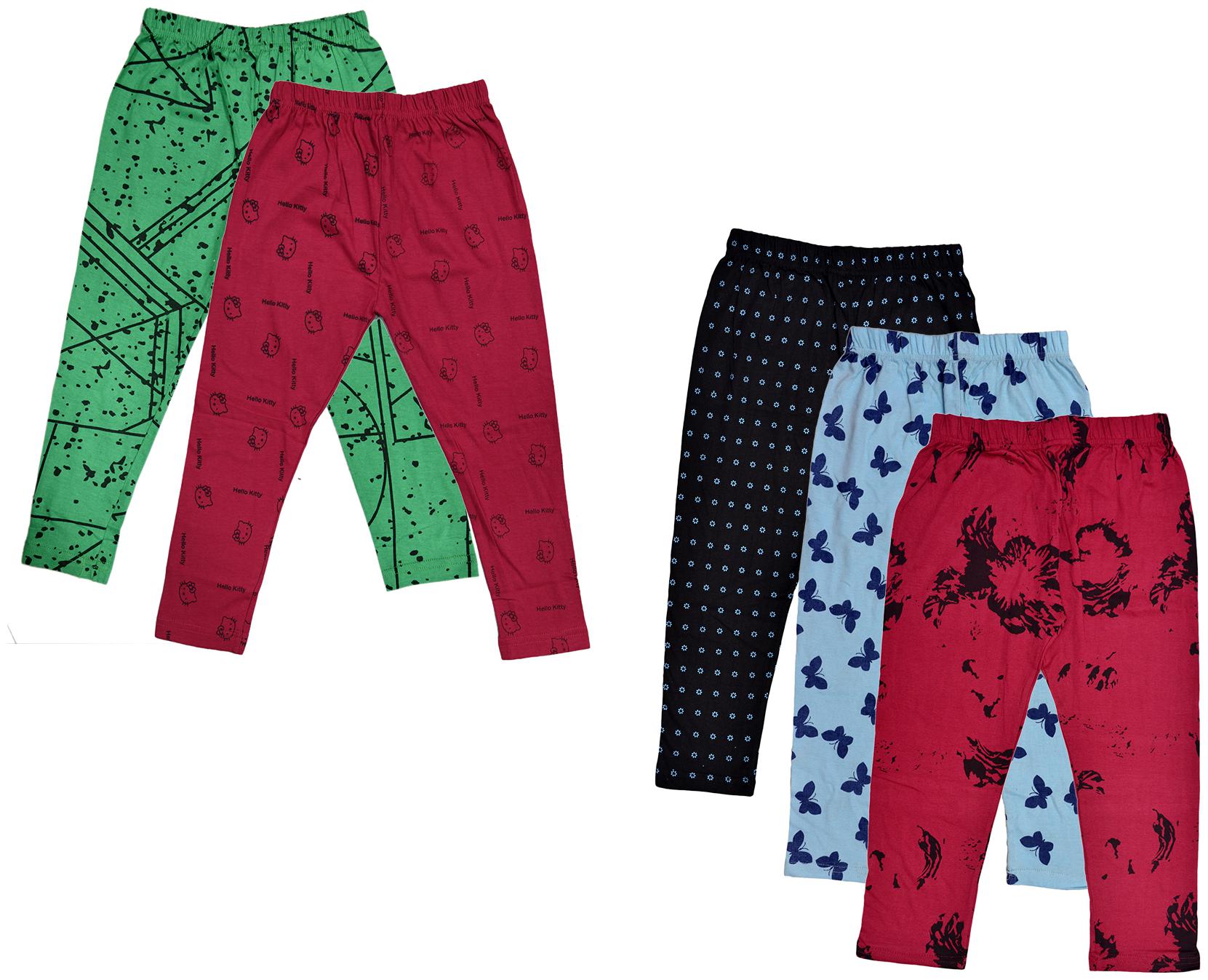 

Kavya Girl Cotton Printed Capri - Multi