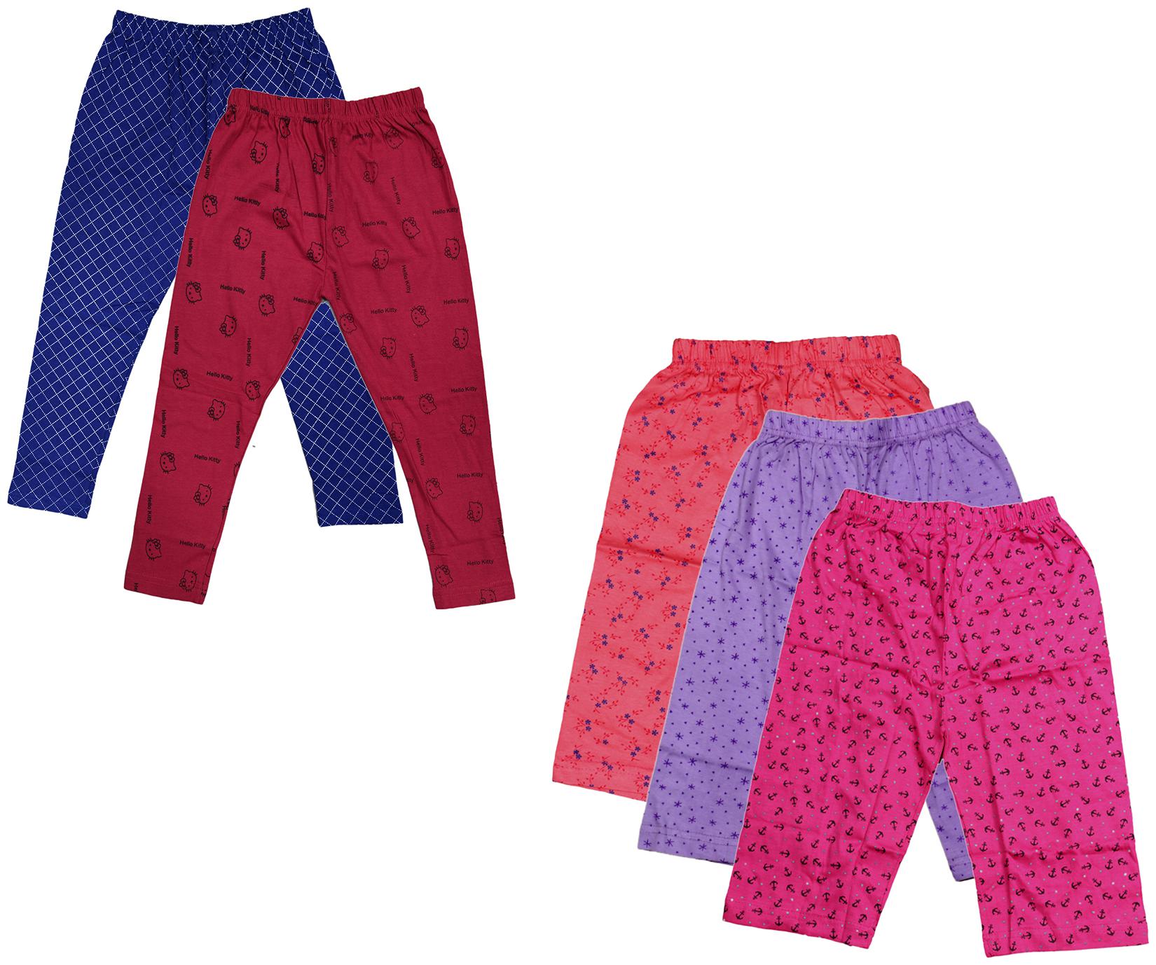 

Kavya Girl Cotton Printed Capri - Multi