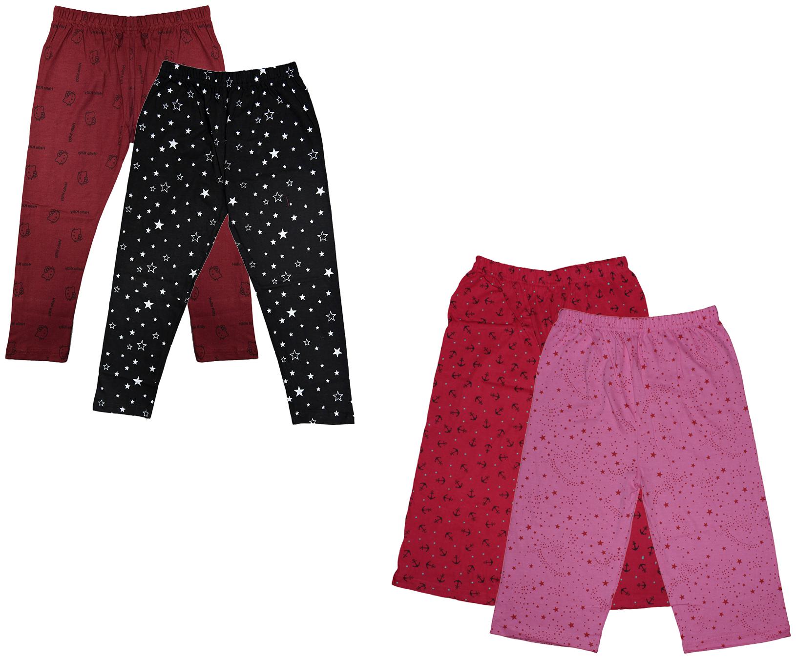 

Kavya Girl Cotton Printed Capri - Multi