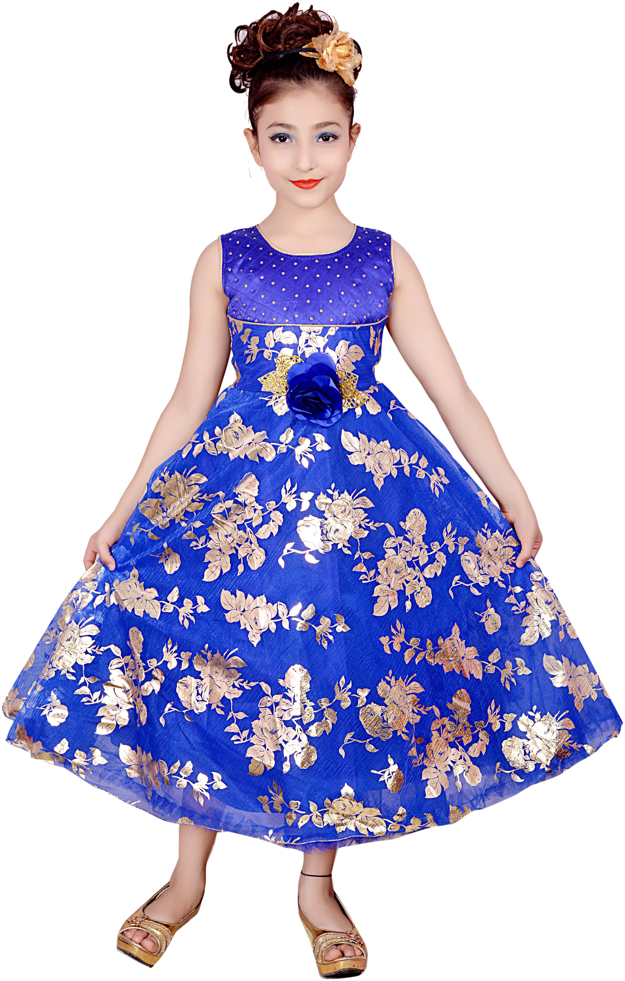 

Kbkids wear festive Or party wear frock