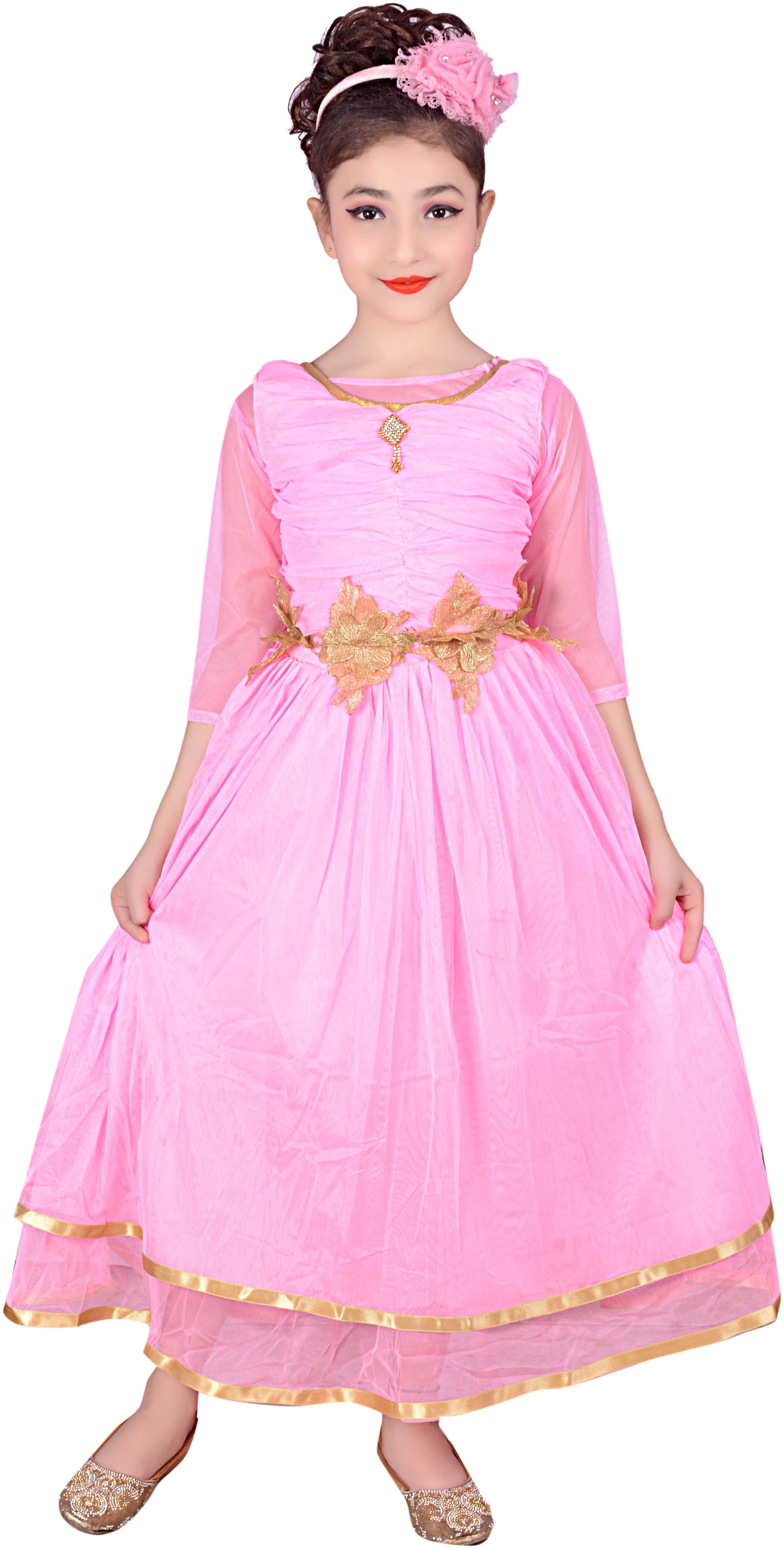 

Kbkids wear festive Or party wear frock