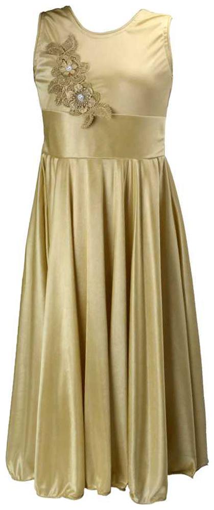 

KBKIDSWEAR Girl s Round Neck Party Wear gown
