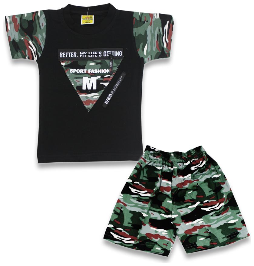 

KID S CARE Baby boy Top bottom set - Multi