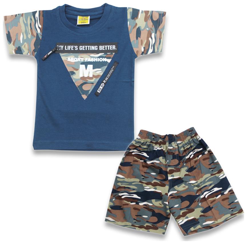 

KID S CARE Cotton Printed Top Bottom Set - Multi