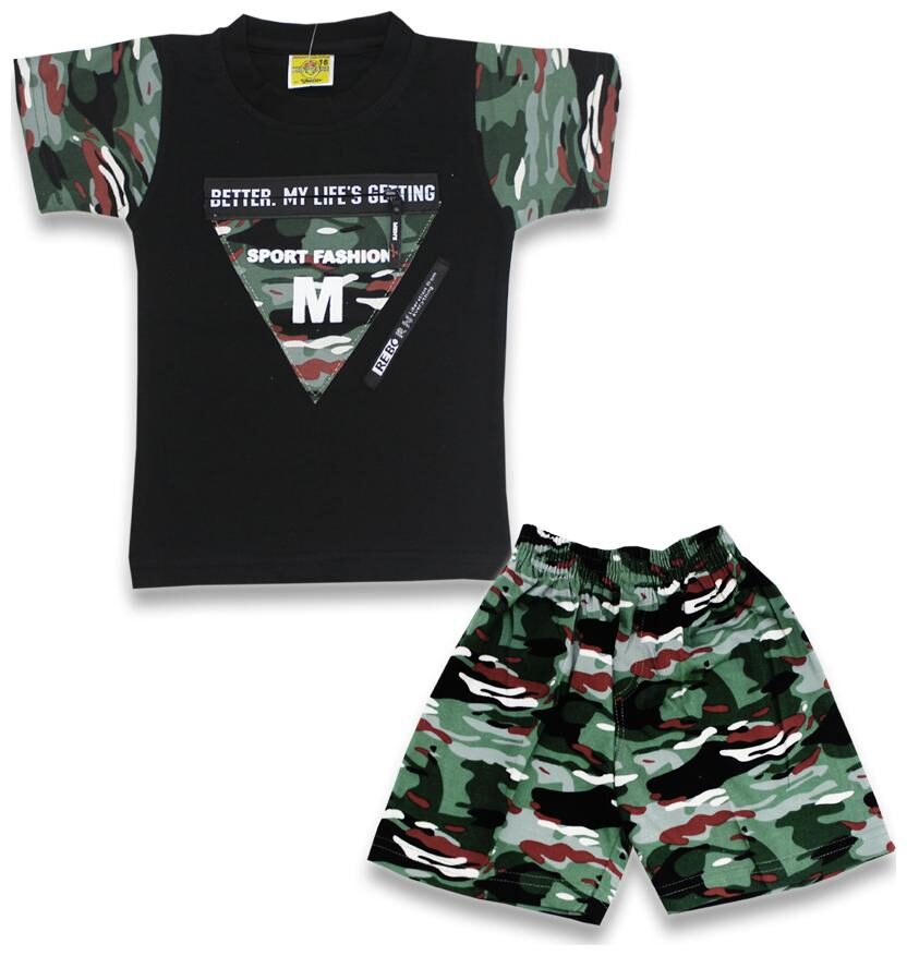 

KID S CARE Baby boy Top bottom set - Multi