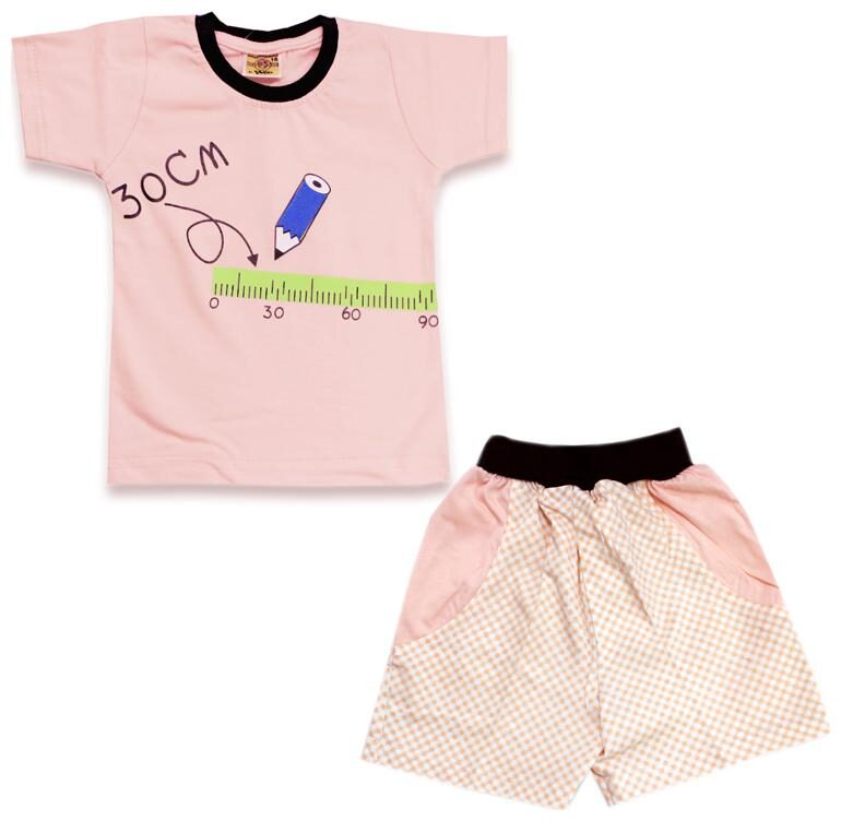 

KID S CARE Baby boy Top bottom set - Pink
