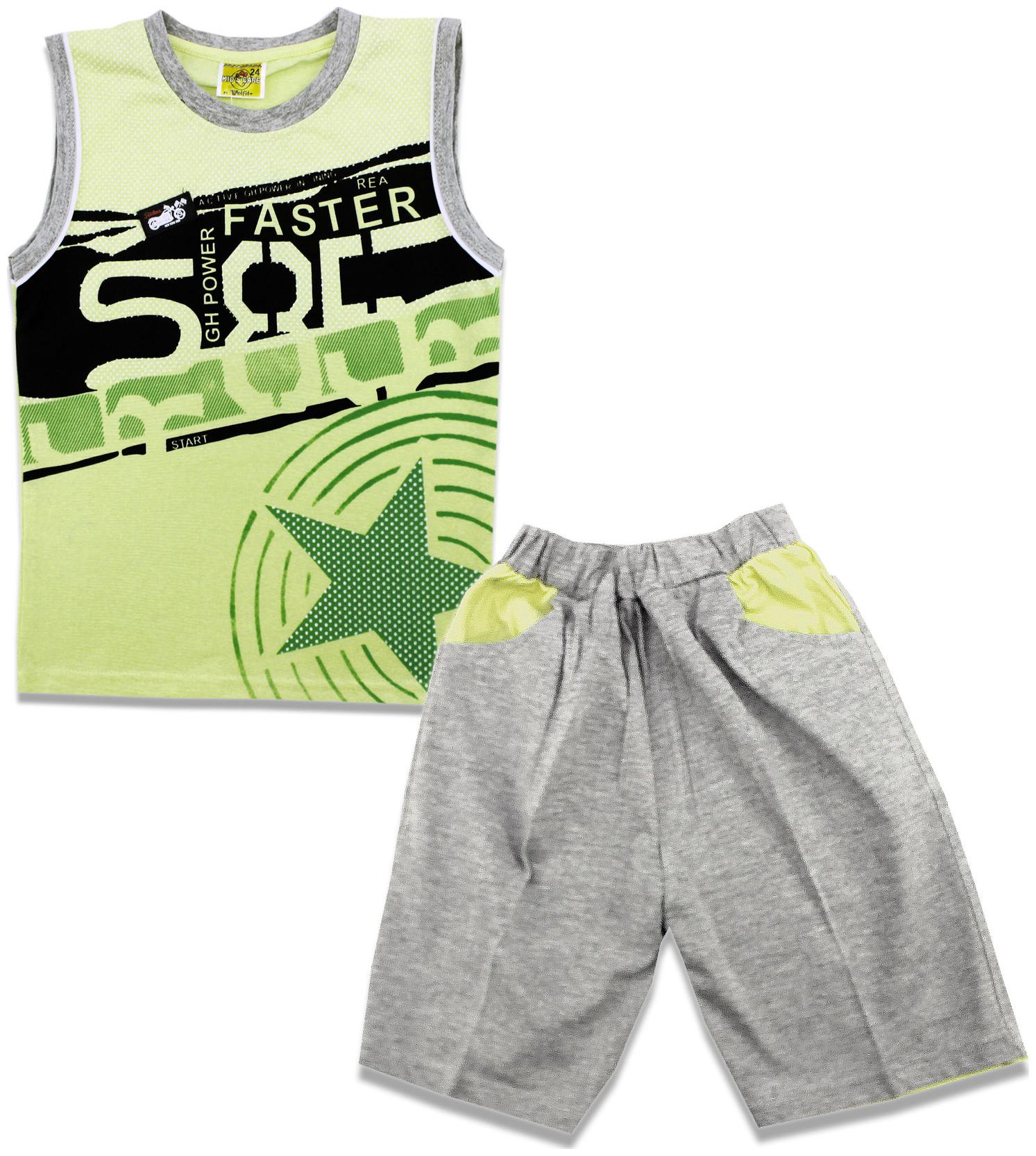 

KID S CARE Cotton Printed Top Bottom Set - Multi
