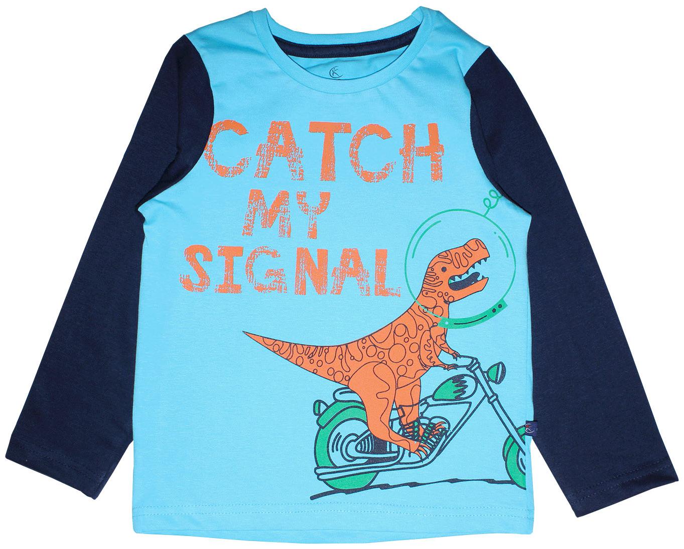 

KiddoPanti Boy Cotton Printed T-shirt - Blue