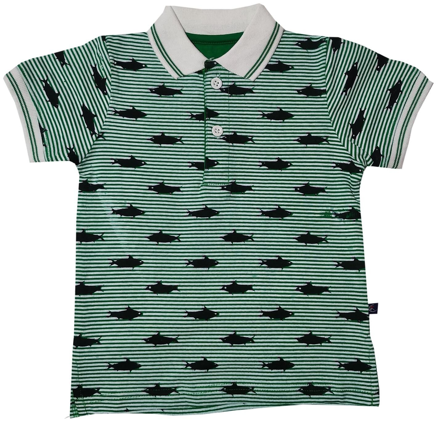 

KiddoPanti Boy Cotton Printed T-shirt - Green