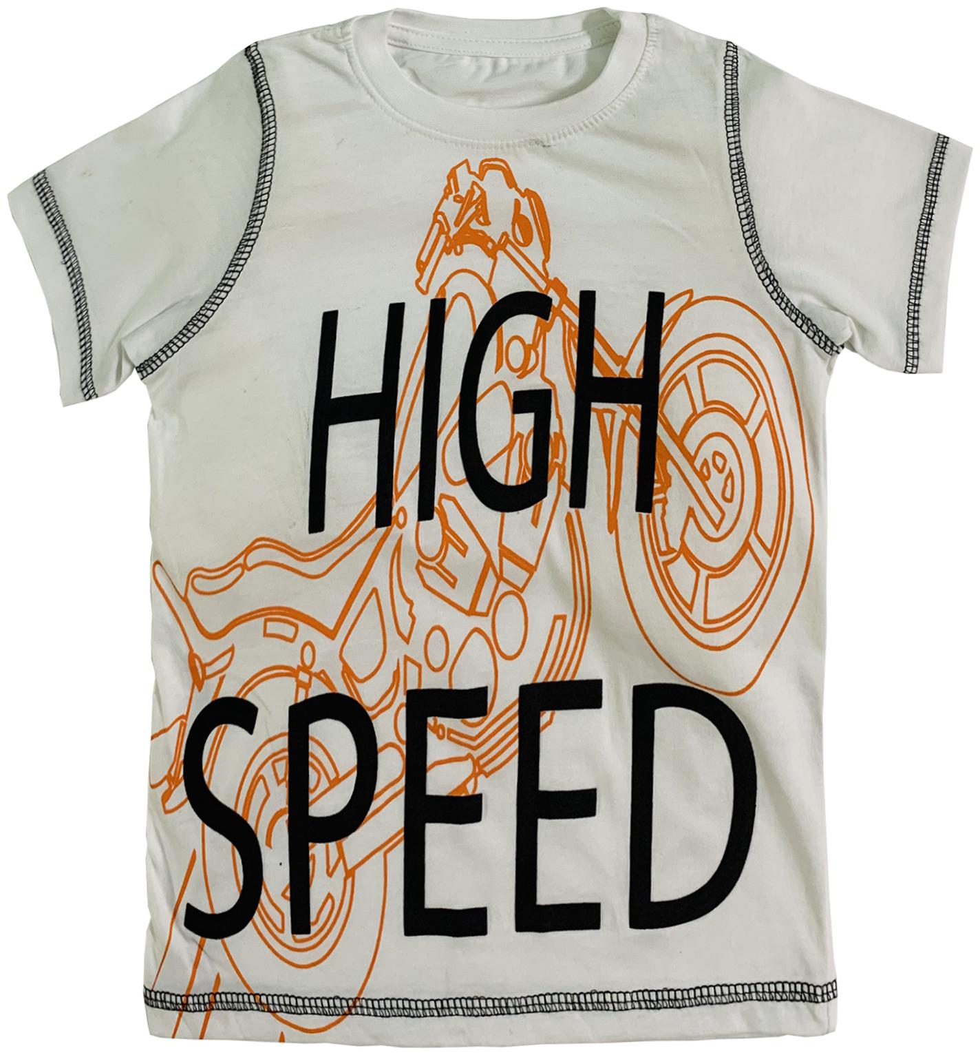 

KiddoPanti Boy Cotton Printed T-shirt - White