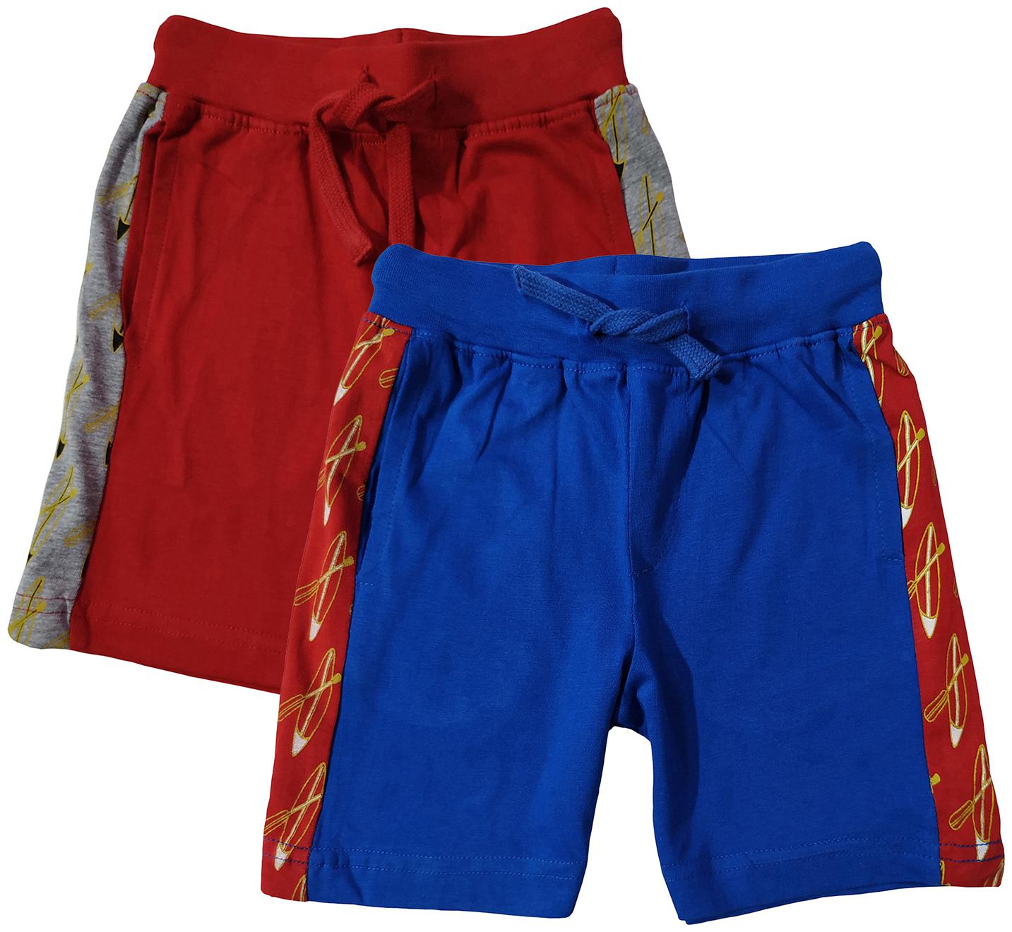 

KiddoPanti Boy Printed Shorts 3 4ths - Blue Red