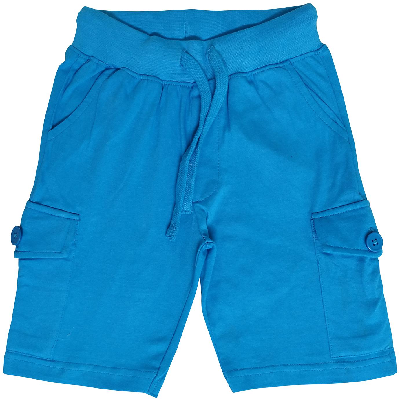 

KiddoPanti Boy Solid Shorts 3 4ths - Blue
