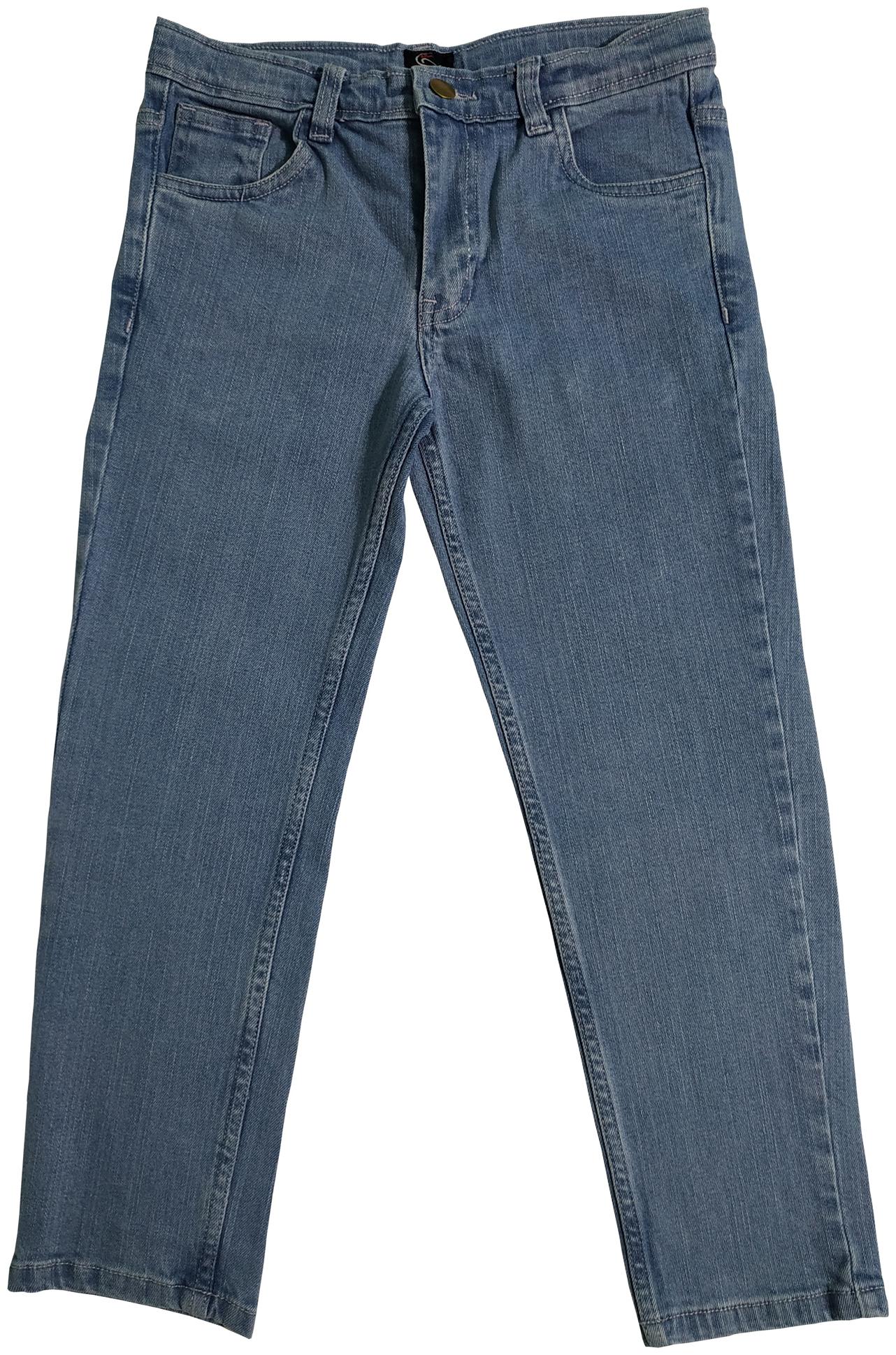 

KiddoPanti Boy s Basic 5 pkt Casual Denim Pant Lt Wash