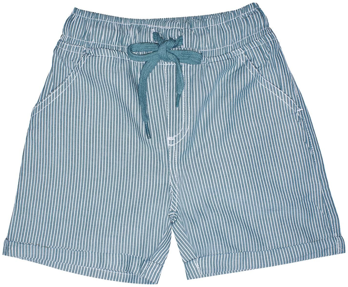

KiddoPanti Boys Basic Woven Stripe Rollup Shorts