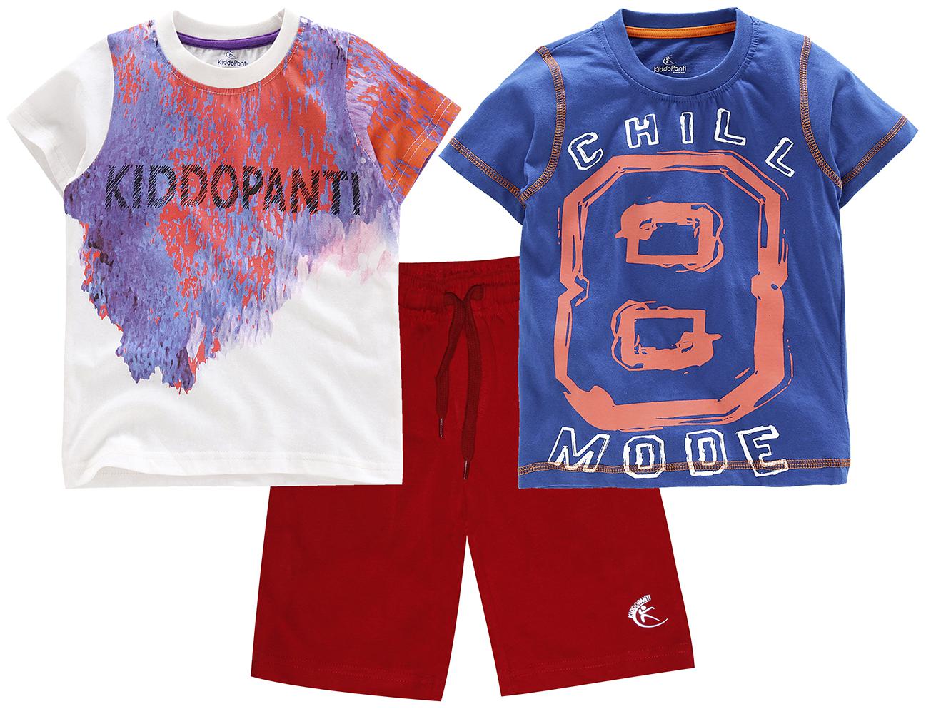 

KiddoPanti Cotton Printed Top Bottom Set - Multi