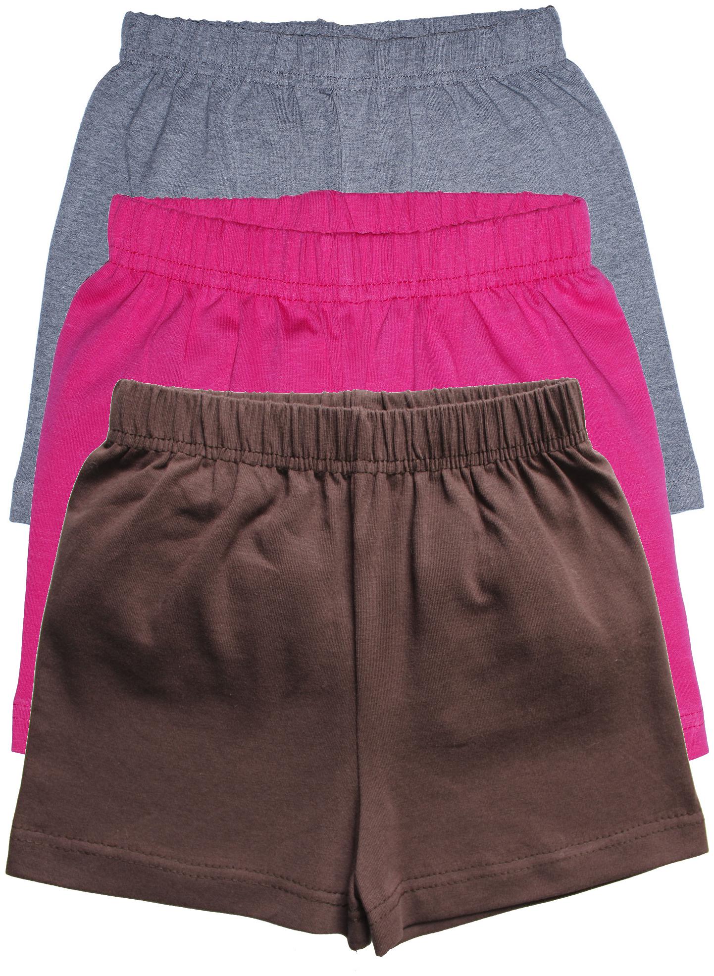 

KiddoPanti Girl Cotton blend Solid Regular shorts - Multi