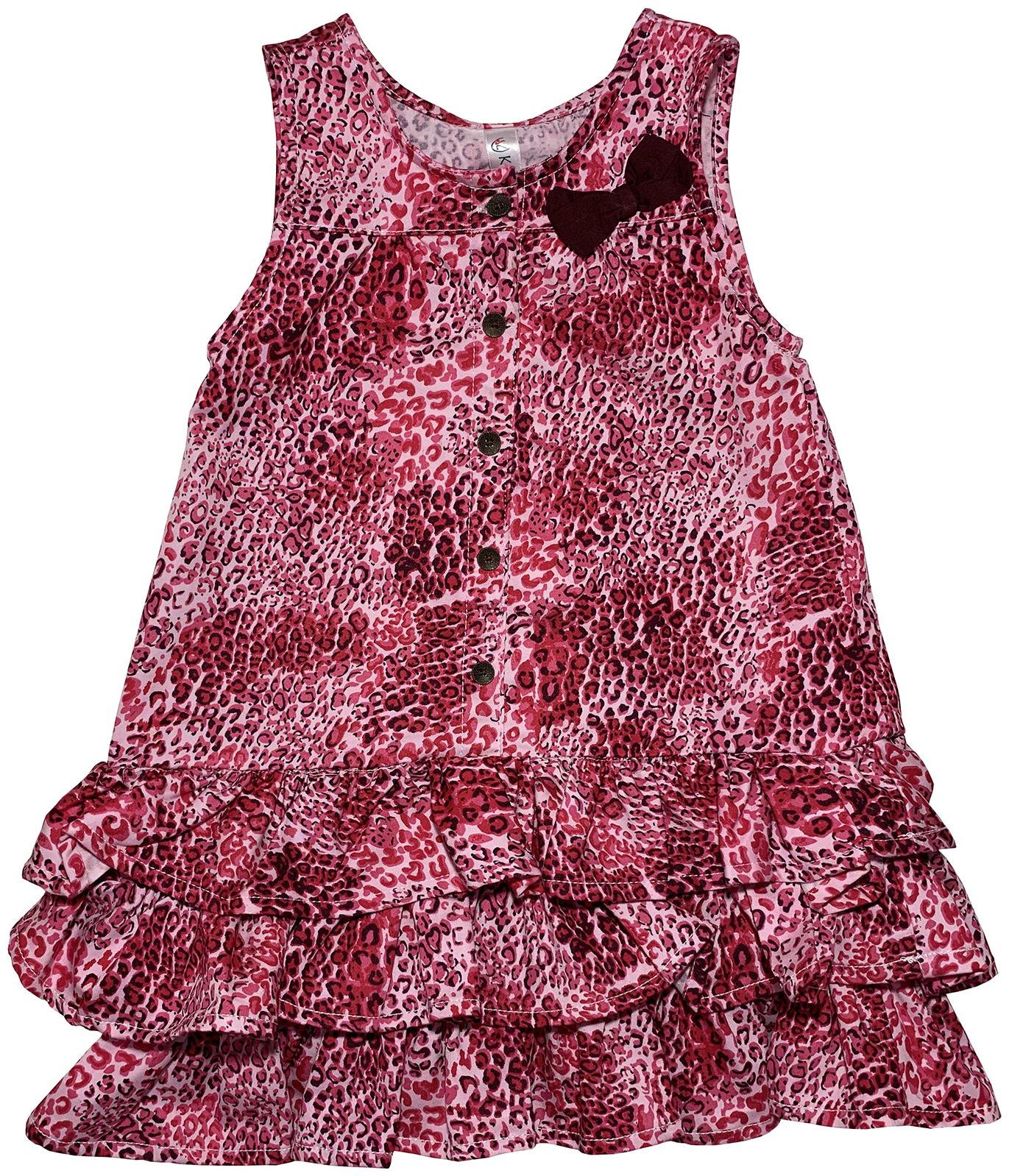 

KiddoPanti Brown Cotton Sleeveless Above Knee Princess Frock ( Pack of 1 )