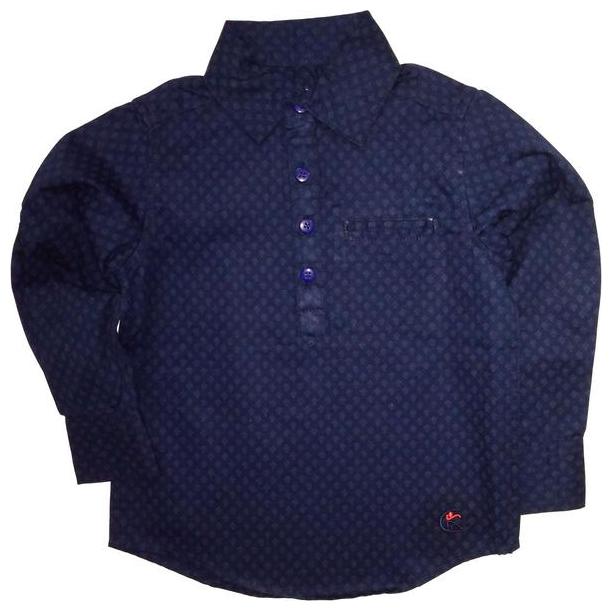

KiddoPanti Boy Cotton Printed Shirt Blue