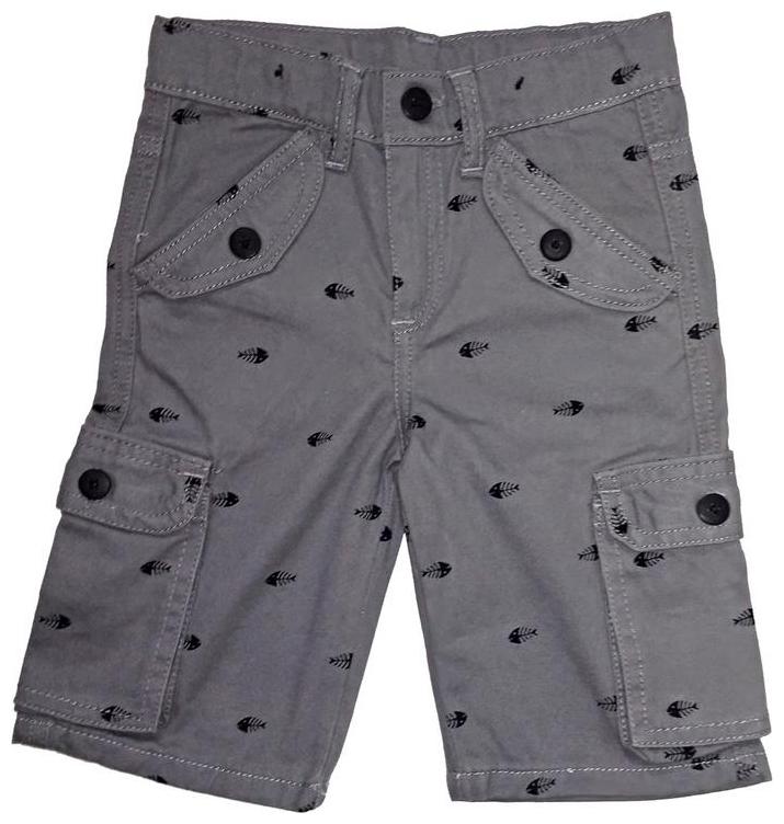 

KiddoPanti Boy Printed Shorts 3 4ths - Grey
