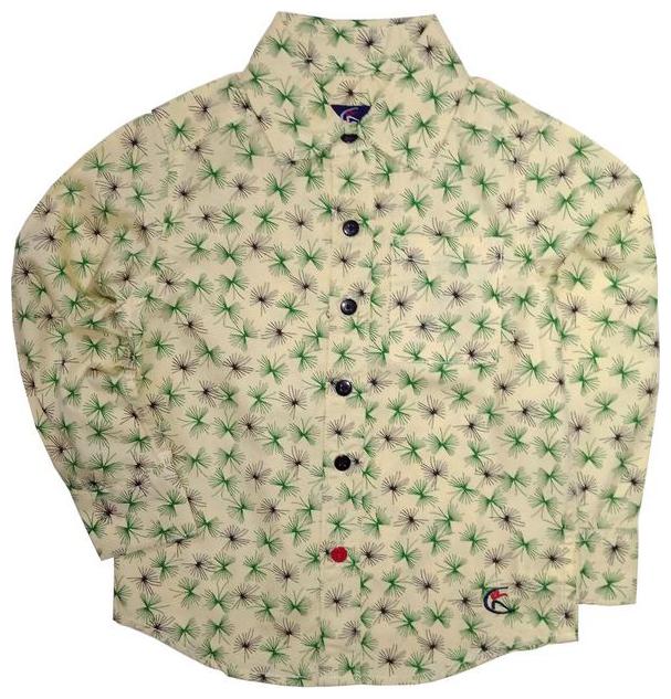 

KiddoPanti Boy Cotton Printed Shirt Yellow