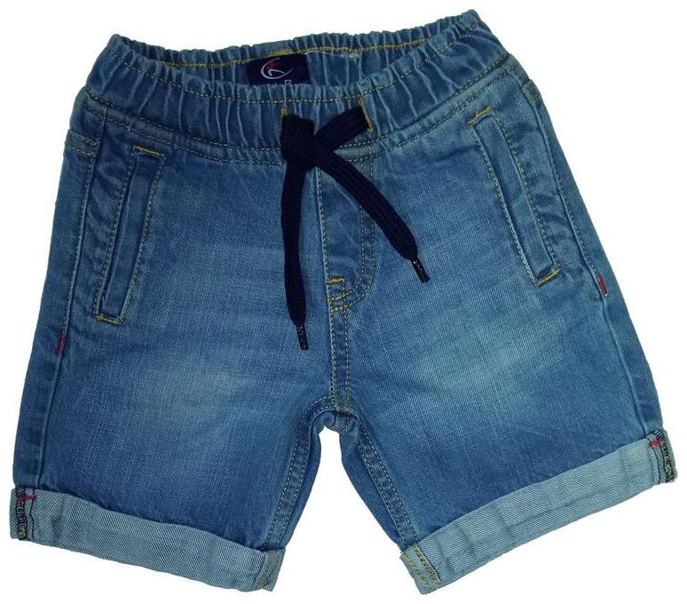 

KiddoPanti Boy Solid Shorts 3 4ths - Blue