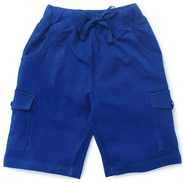 

KiddoPanti Boy Solid Shorts 3 4ths - Blue