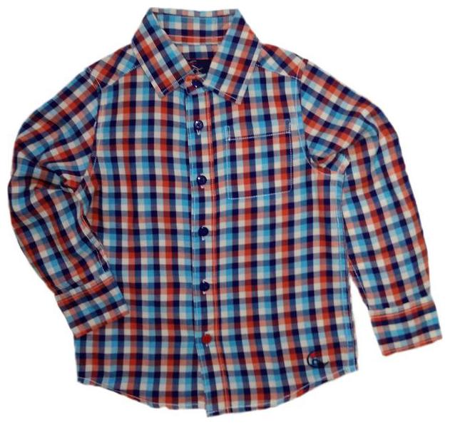 

KiddoPanti Boy Cotton Checked Shirt Multi