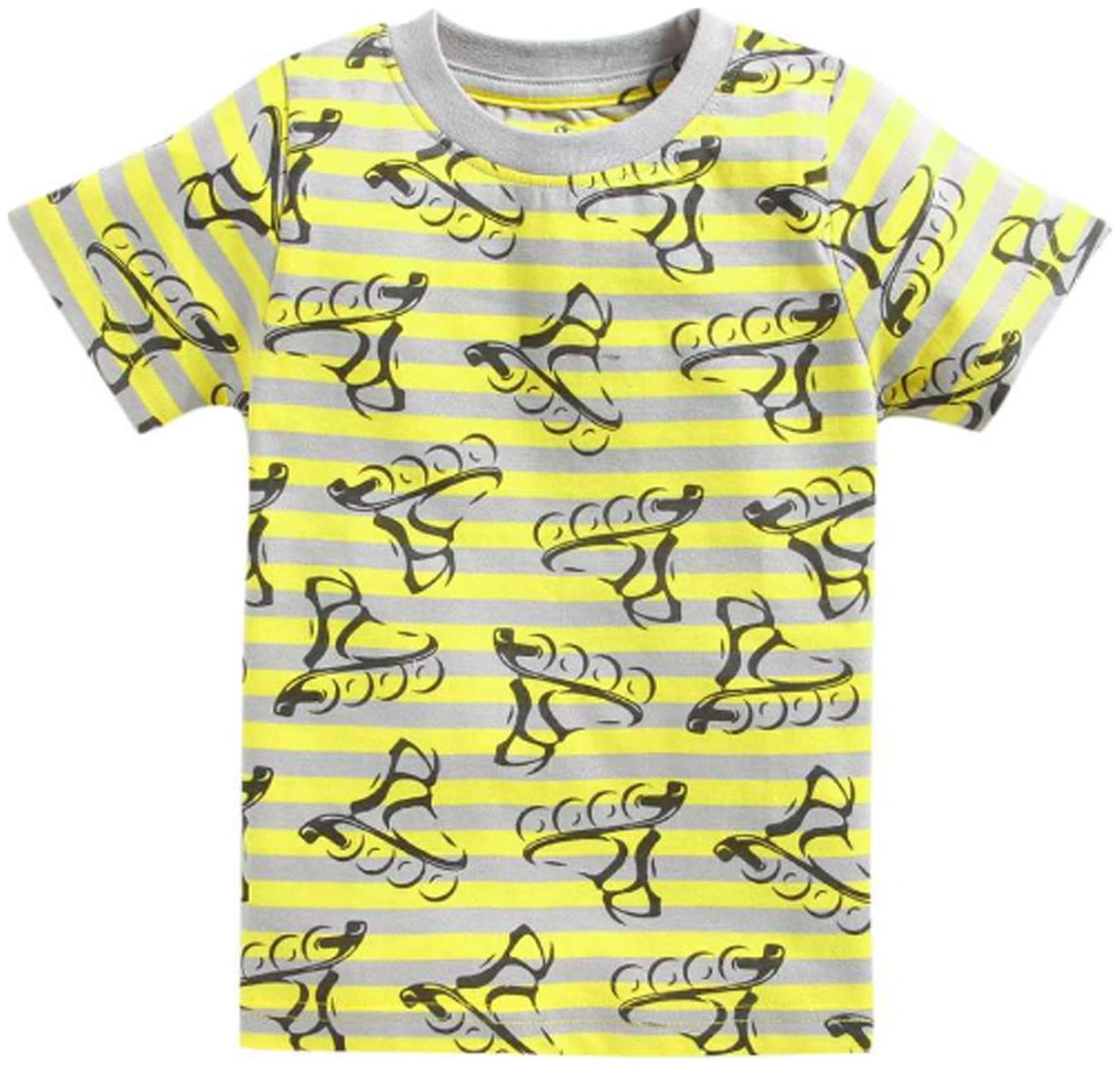 

KiddoPanti Boy Cotton Striped T-shirt - Multi