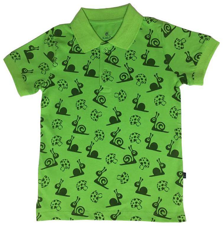 

KiddoPanti Boy Cotton Printed T-shirt - Green