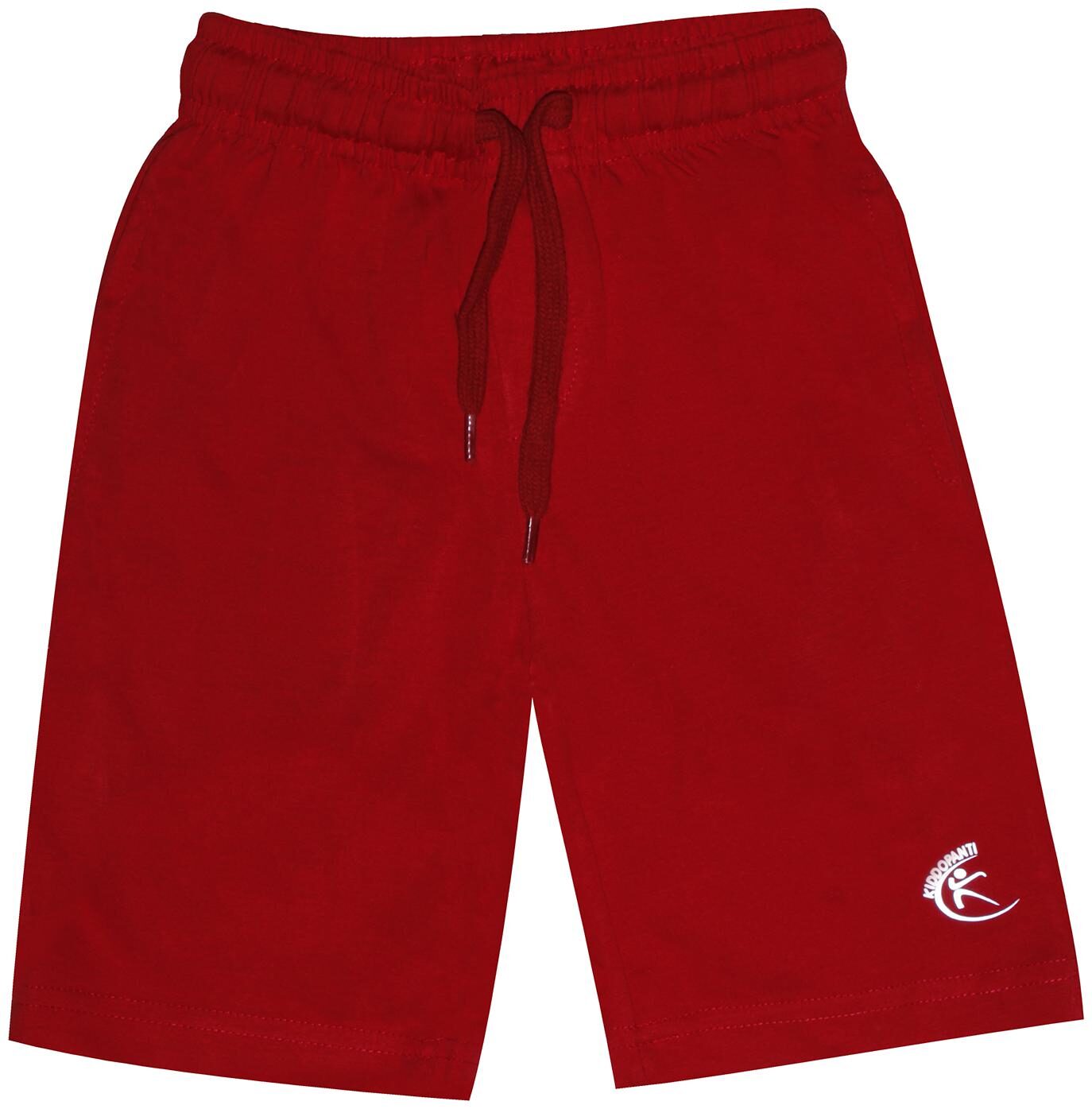 

KiddoPantiBoys Knit Knee length Basic Short (Red)