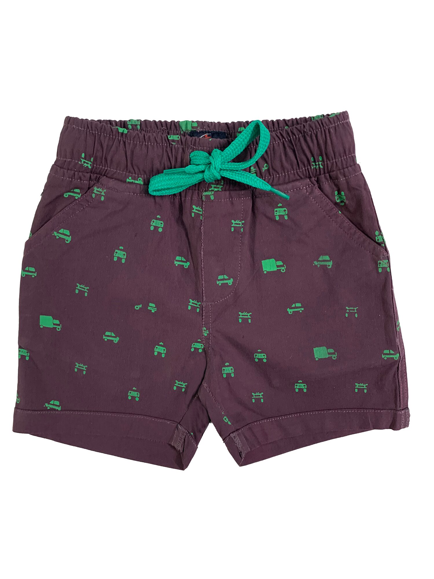 

KiddoPanti Boy Printed Shorts 3 4ths - Maroon
