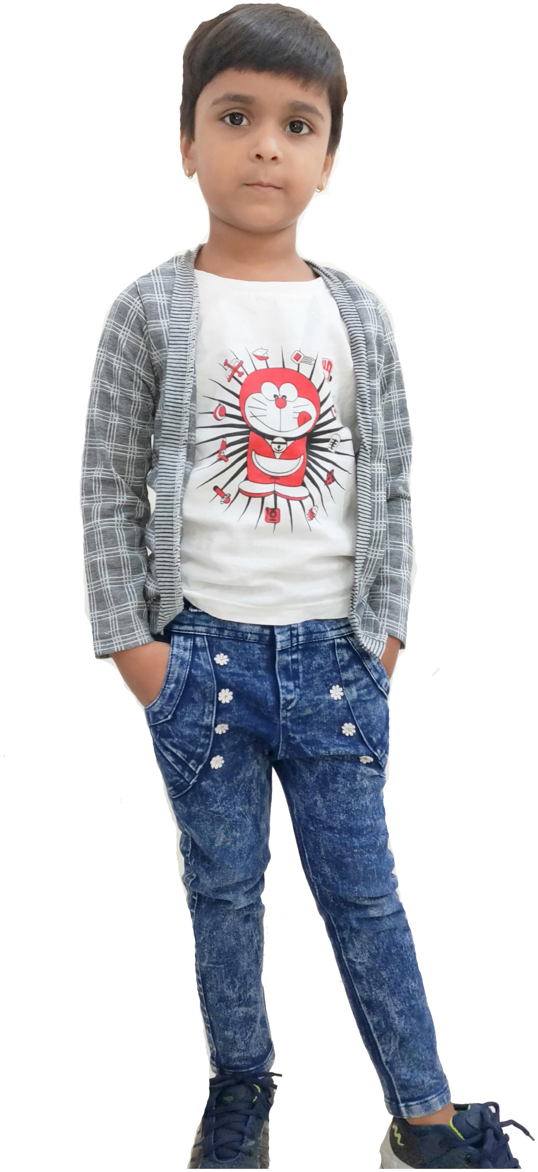 

RRC Boy Cotton Checked T-shirt - Multi
