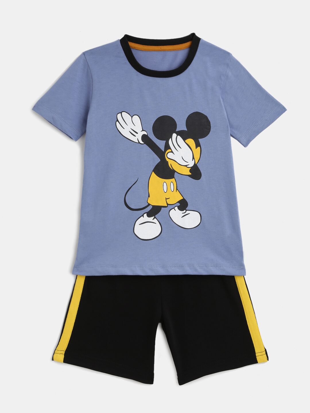 

KIDS CRAFT Cotton Printed Top Bottom Set - Blue