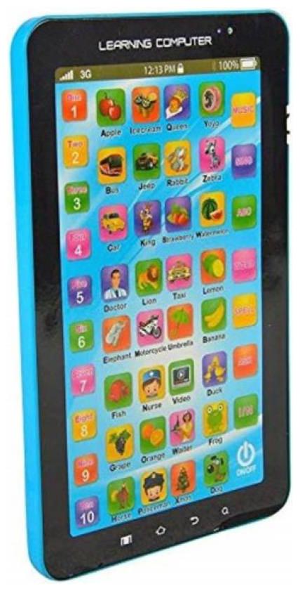 

Kids Educational Learning Tablet Computer For Kids (Pack of 1 Multi Color)