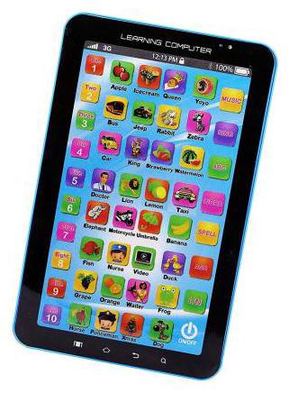 

Kids Educational Learning P1000 Tablet Computer Toy for Kids Gift (1Pc) Multicolor By Signomark