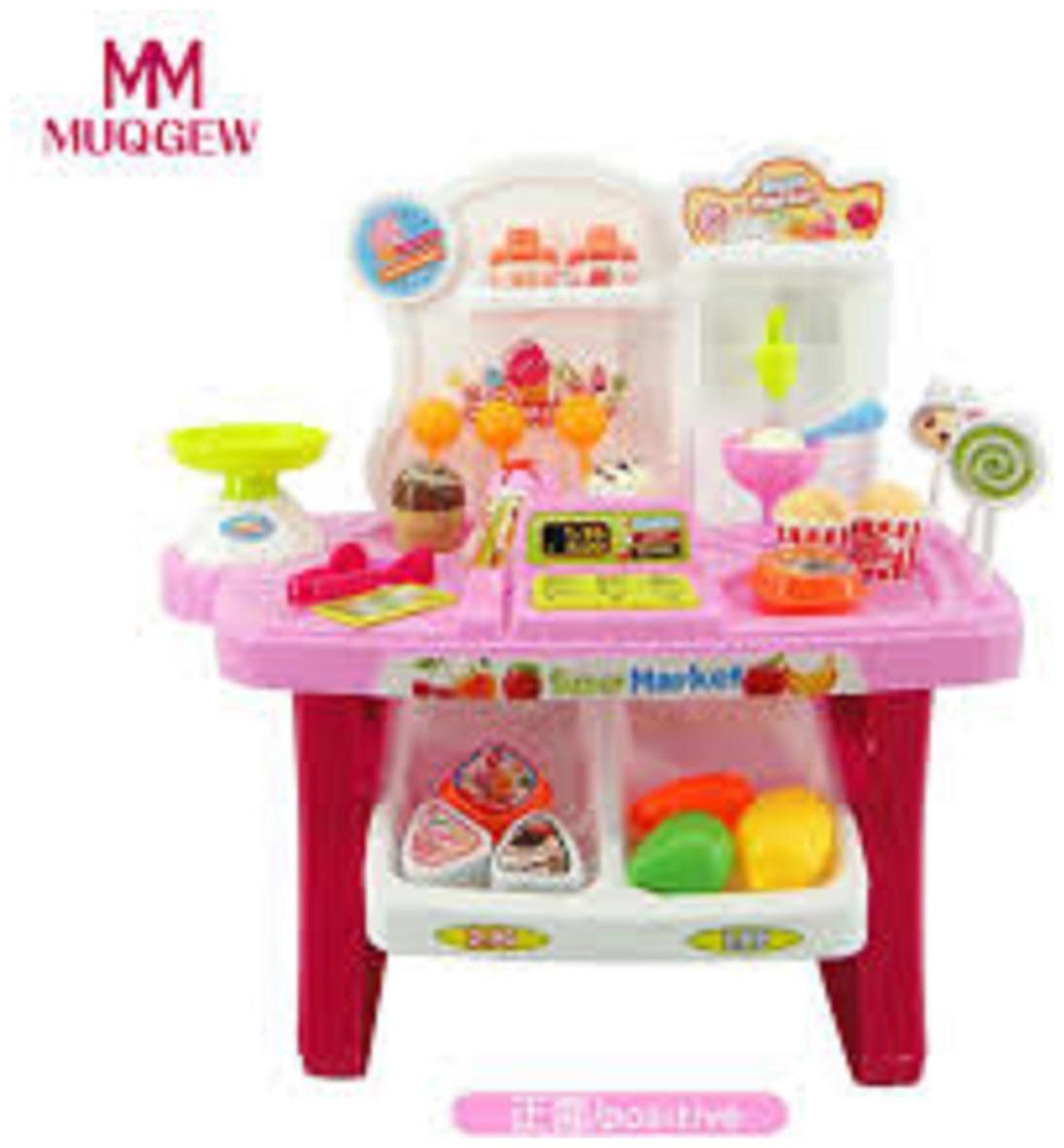 

Kids Mini Market Supermarket Play Set Multi Color
