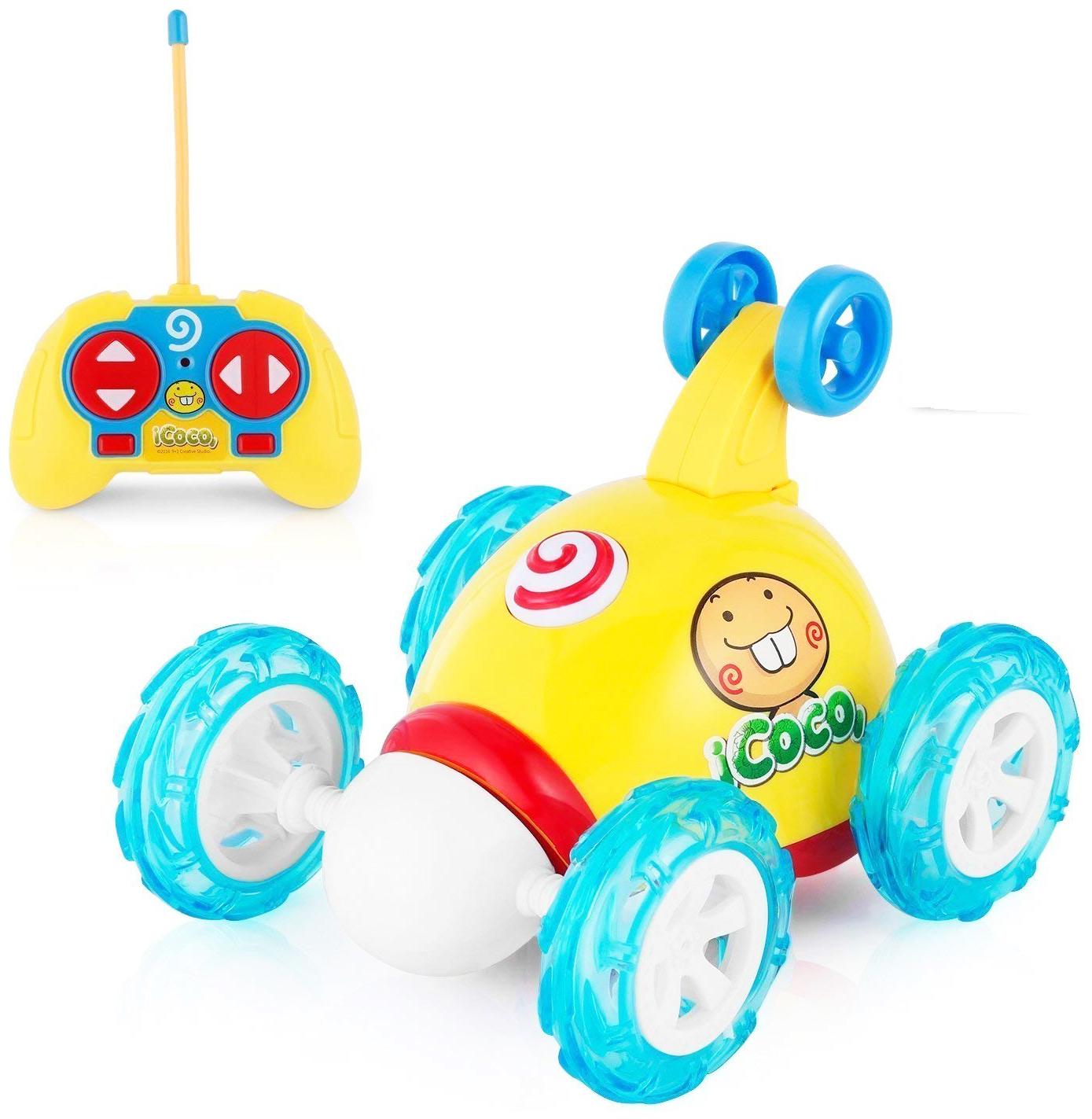 

KITI Kits Exciting Stunt Car (360 deg Rotating with Flashing Soft Music and Light)(NVJ Enterprise)