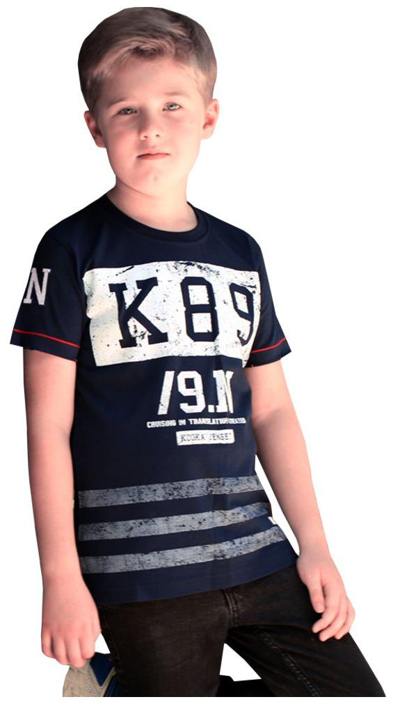 

Kooka Kids Cotton blend Printed T shirt for Baby Boy - Blue