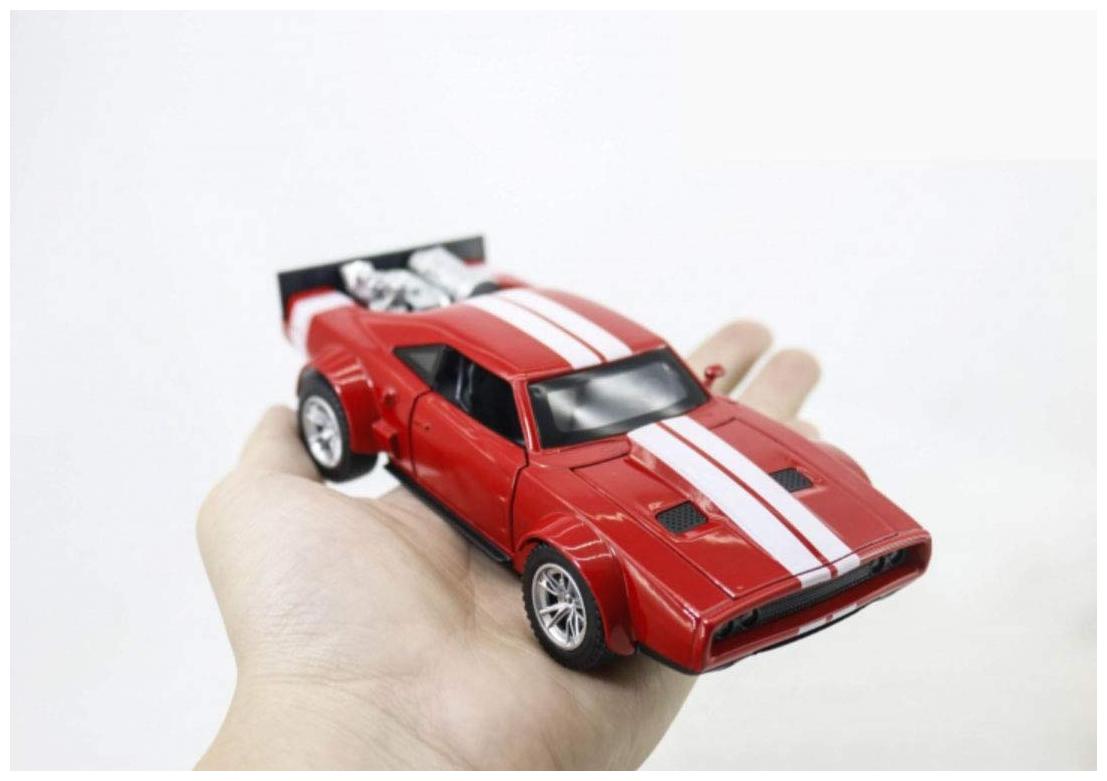 

KTRS ENTERPRISE1 32 Scale Die-Cast Dodge War Horse (Fast Furious 8 Fame) Pull Back Speed Beast with Music (Color May Vary)