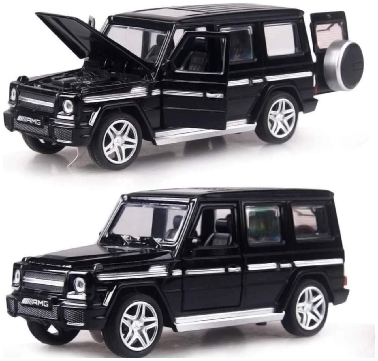 

KTRS ENTERPRISEMercedes-Benz G65 AMG Model Car Toy Alloy Pull Back Simulation Car Model Diecast Off-Road Vehicle Model Toys Colors As Per Stock