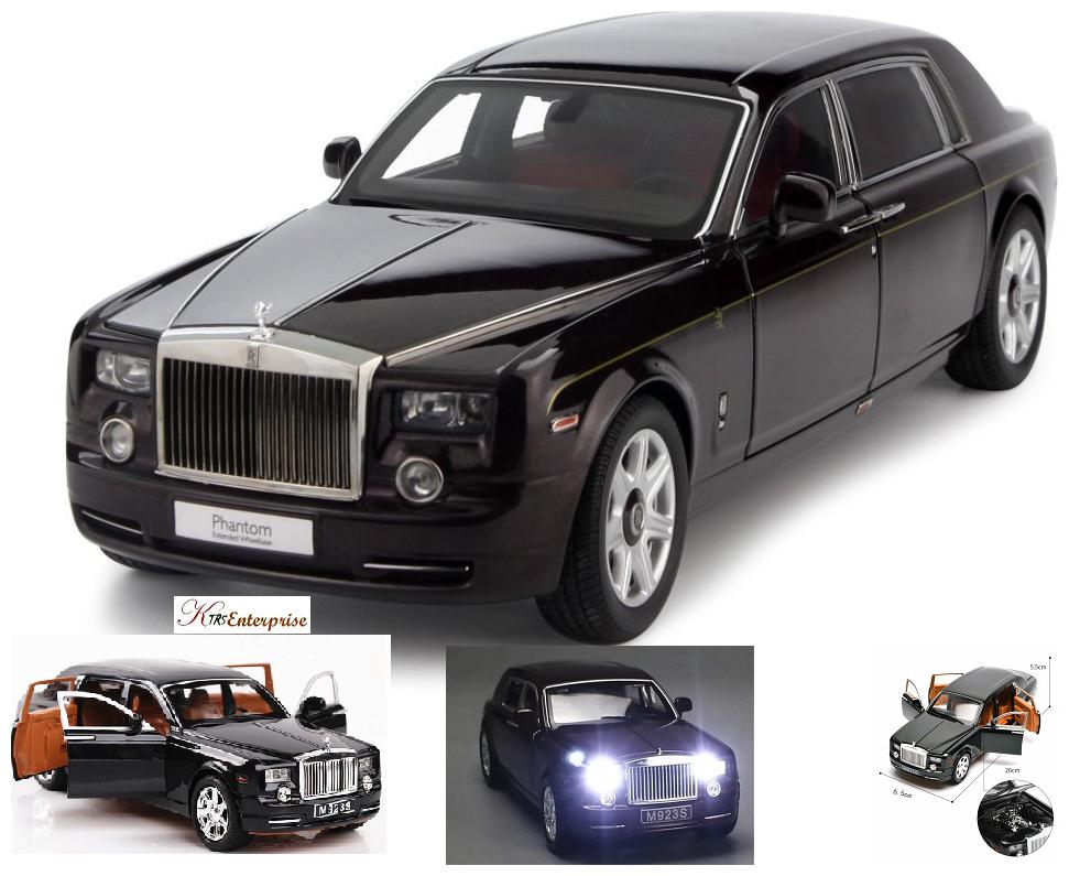 

ktrs Rolls Royce Phantom Pull Back Sedan with Blinking Lights