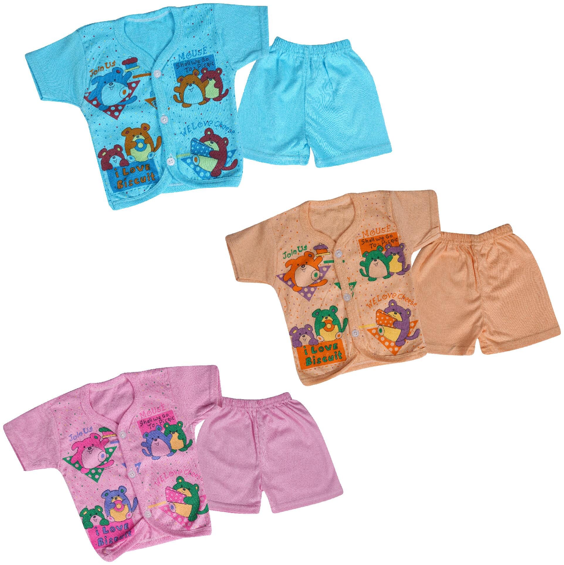 

LA SMITH Baby boy Top bottom set - Multi