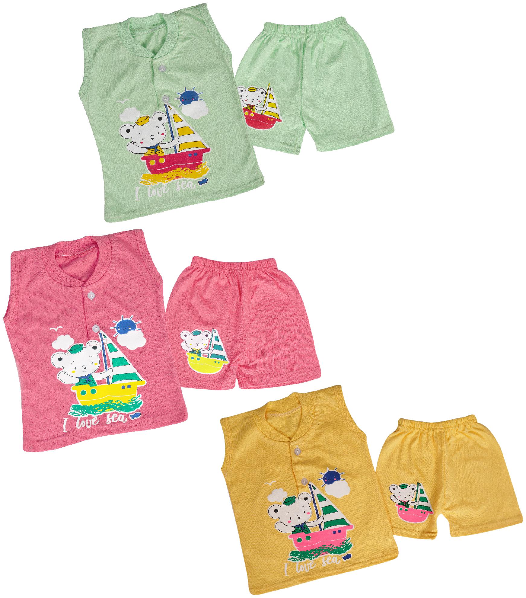 

LA SMITH Baby boy Top bottom set - Multi