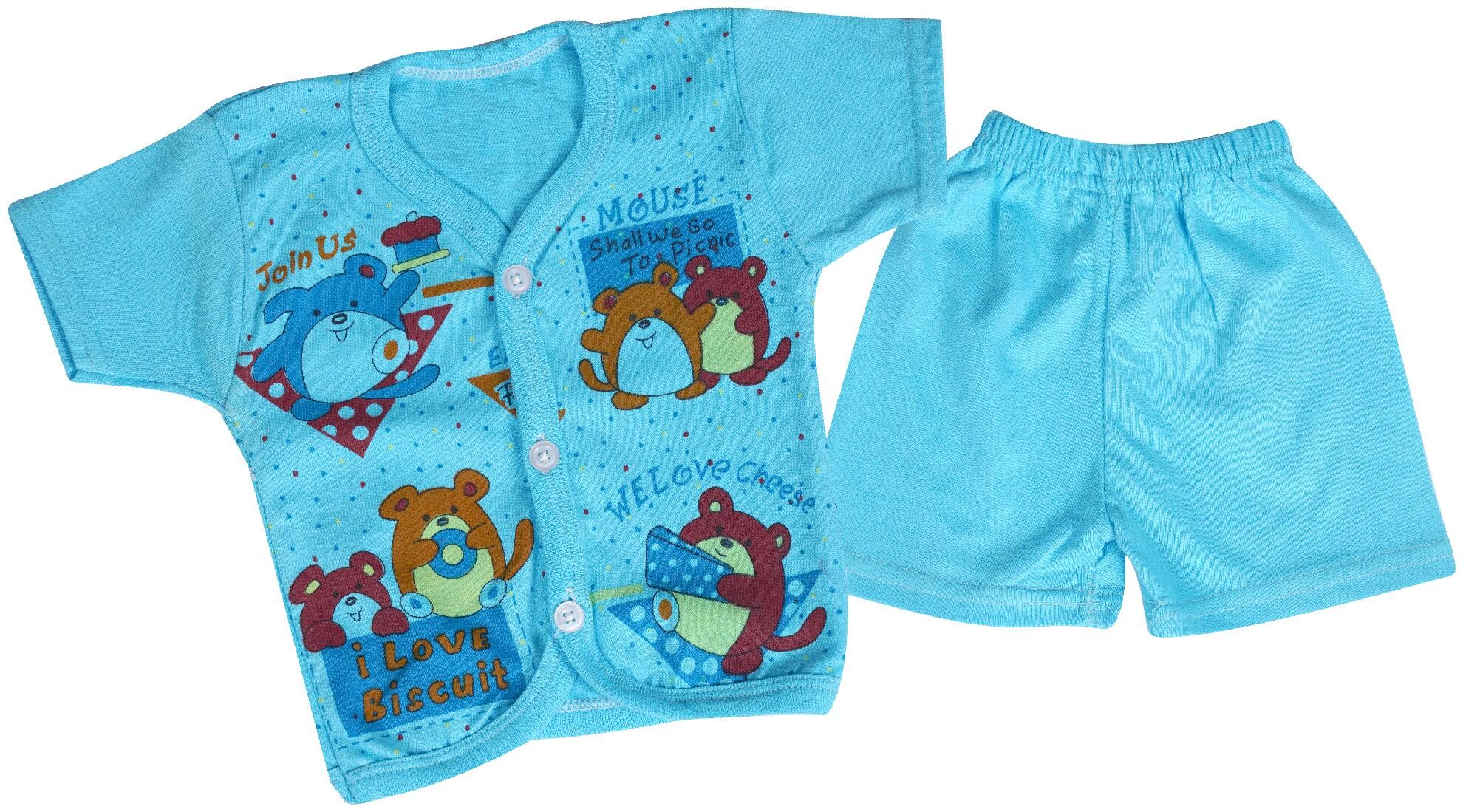 

LA SMITH Baby boy Top bottom set - Blue