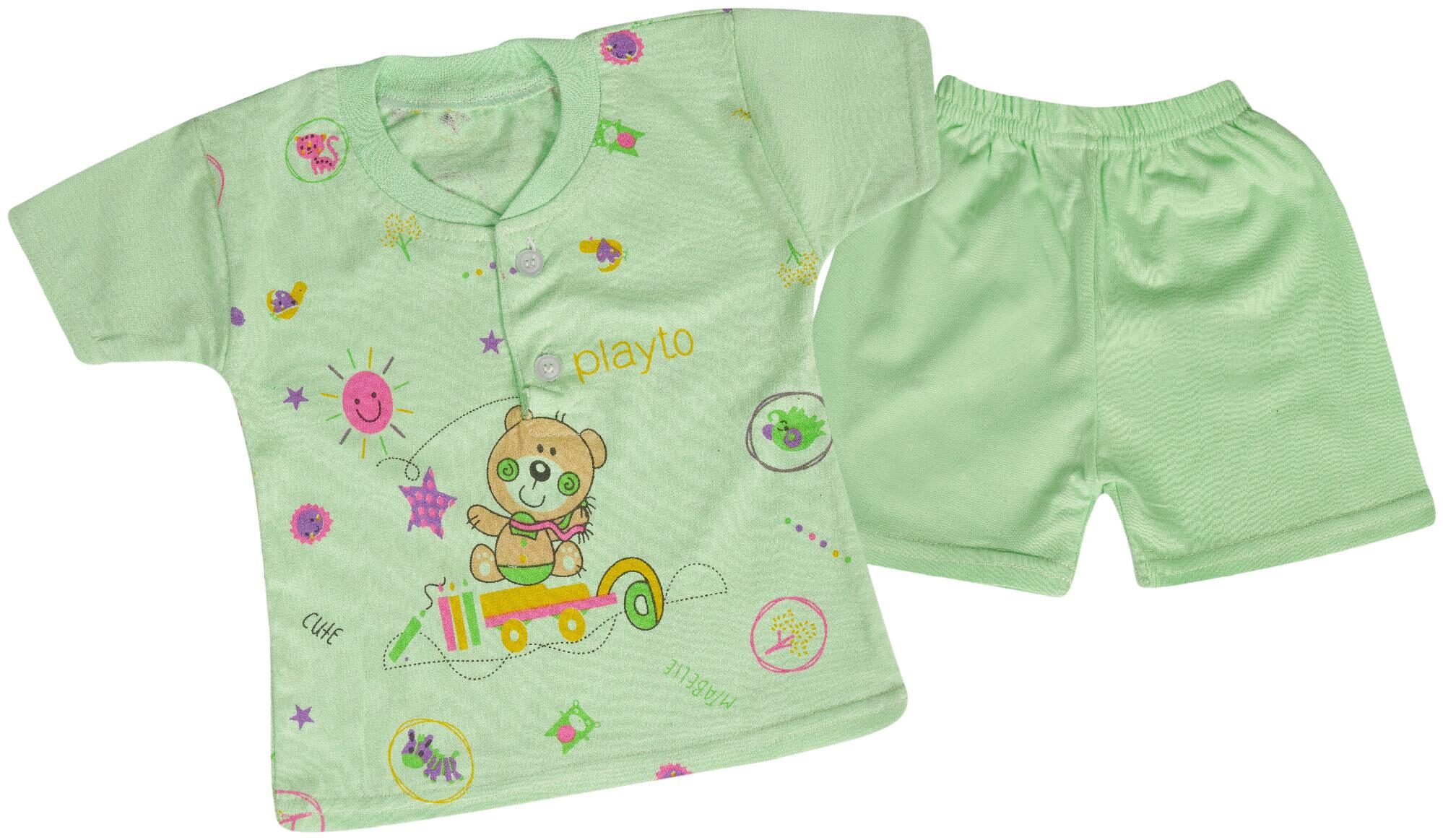 

LA SMITH Baby boy Top bottom set - Green
