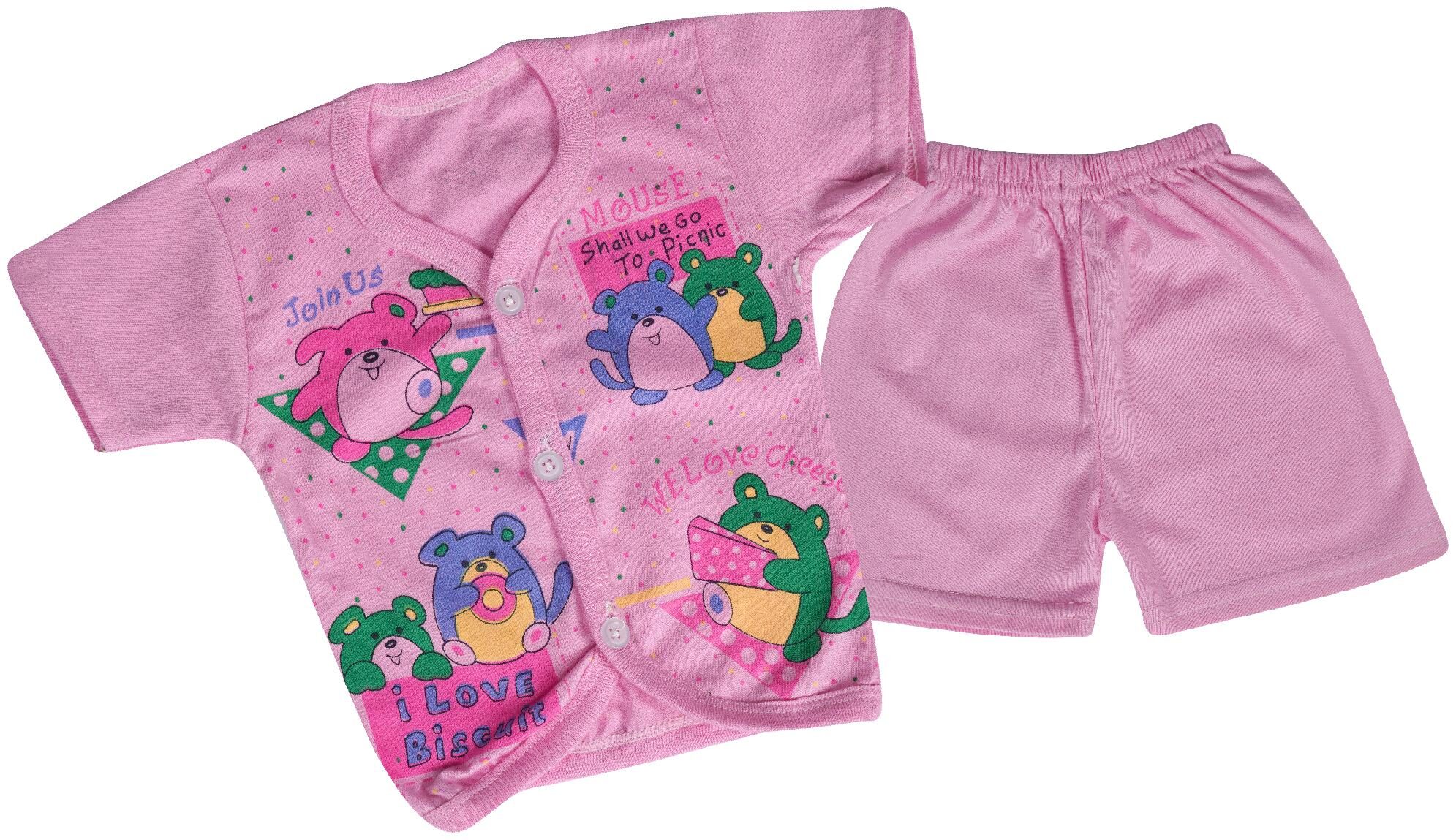 

LA SMITH Baby boy Top bottom set - Pink