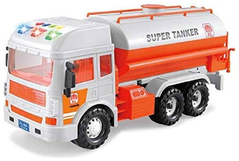

latest radhe Big Size Friction Powered Super Oil Tanker with Light and Music - Super Strong Toys for Kids