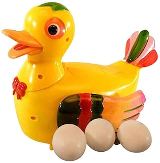 latest radhe Musical Bettery Operated Duck Lay An Egg Toy For Kids